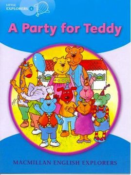 portada Explorers Little b a Party for Teddy (en Inglés)