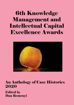 portada 6th Knowledge Management and Intellectual Capital Excellence Awards 2020 (in English)