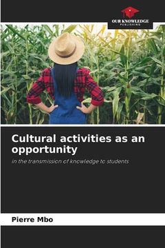 portada Cultural activities as an opportunity (en Inglés)