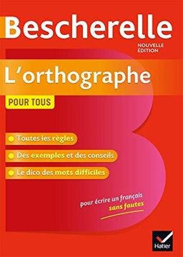 portada Bescherelle - Orthographe Ed19 (en Francés)
