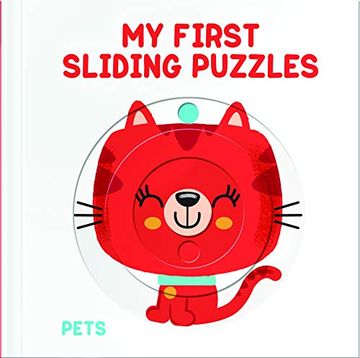 portada My First Sliding Puzzles Pets [Board Book] (en Inglés)