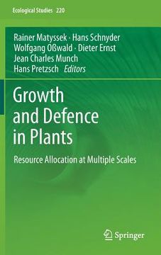 portada growth and defence in plants (in English)