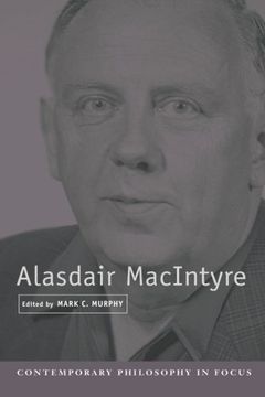 portada Alasdair Macintyre Paperback (Contemporary Philosophy in Focus) 