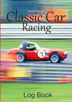 portada Classic car Racing log Book 