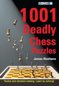portada 1001 Deadly Chess Puzzles (en Inglés)