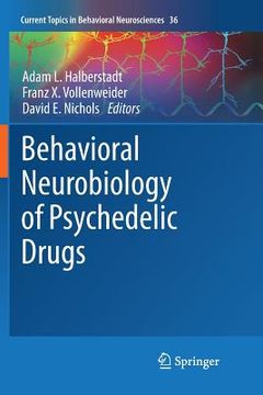portada Behavioral Neurobiology of Psychedelic Drugs 