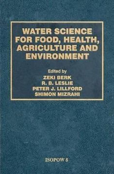 portada water science for food health (en Inglés)