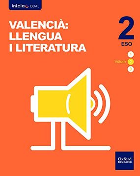 portada Inicia Valencià: Llengua i Literatura 1r Eso. Llibre del Alumne. Volumen 2 (Inicia Dual)