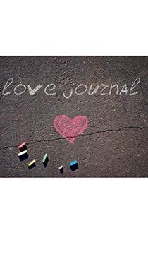 portada Love Chalk Valentine's Blank Journal (en Inglés)