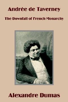 portada andrie de taverney: the downfall of french monarchy (en Inglés)