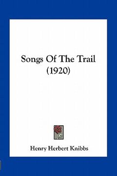 portada songs of the trail (1920) (en Inglés)