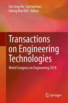 portada Transactions on Engineering Technologies: World Congress on Engineering 2018
