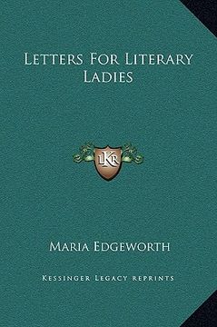 portada letters for literary ladies (en Inglés)