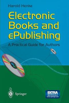 portada electronic books and epublishing: a practical guide for authors [with cd-rom] (in English)