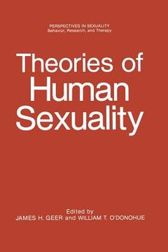 portada Theories of Human Sexuality (en Inglés)