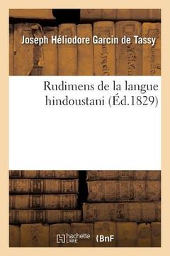 portada Rudimens de la Langue Hindoustani (in French)