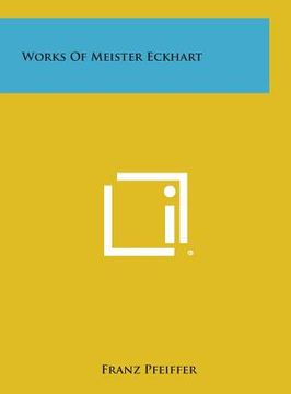 portada Works of Meister Eckhart (en Inglés)