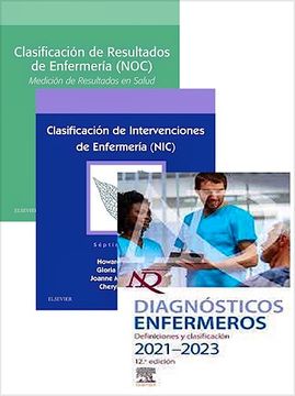 portada (Pack). Diagnósticos Enfermeros 2021-2023 + NIC Clasificación de Intervenciones + NOC Clasificación de Resultados (Enfermería NNN)