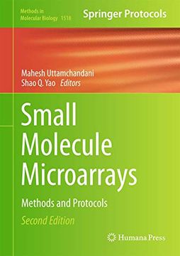 portada Small Molecule Microarrays: Methods and Protocols (Methods in Molecular Biology, 1518) (en Inglés)