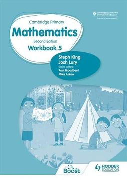 portada Cambridge Primary Mathematics Workbook 5 Second Edition: Hodder Education Group (en Inglés)