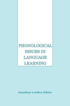portada phonological issues in language learning: volume iii in the best of language learning series (en Inglés)