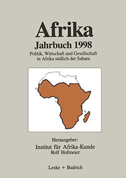 portada Afrika Jahrbuch 1998: Politik, Wirtschaft Und Gesellschaft in Afrika Südlich Der Sahara (en Alemán)
