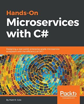 portada Hands-On Microservices With c# (en Inglés)