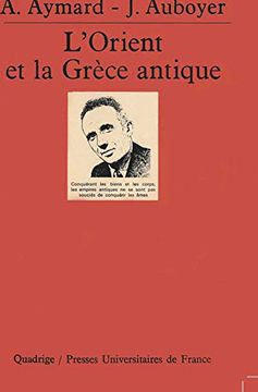 portada L'orient et la Grèce Antique (Quadrige)