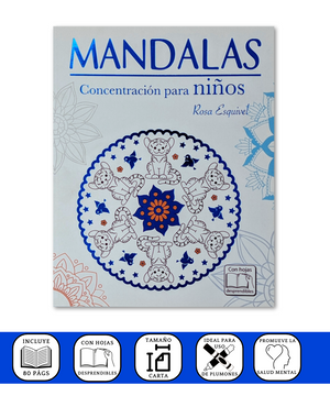 portada MANDALAS CONCENTRACION PARA NIÑOS (in Spanish)