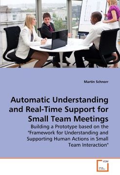 portada automatic understanding and real-time support for small team meetings (en Inglés)