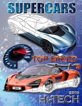 portada Supercars top speed 2018.: Coloring book for all ages (in English)