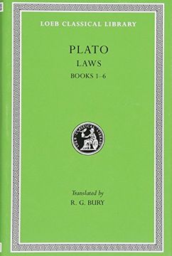 portada Plato: Laws, Books 1-6 (Loeb Classical Library no. 187) (in English)