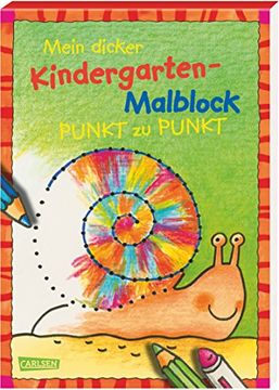 portada Mein dicker Kindergarten-Malblock. Von Punkt zu Punkt (in German)