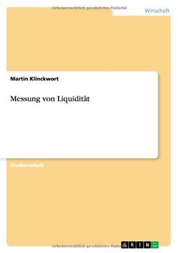 portada Messung von Liquidität
