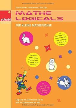 portada Mathe-Logicals. 4 - 8 Jahre: Für Kleine Mathefüchse (en Alemán)