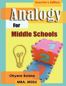 portada analogy for middle schools (teachers' edition) (en Inglés)