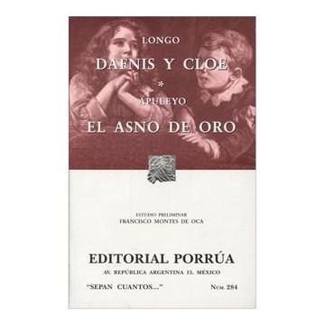 portada # 284. Dafnis y Cloe / el Asno de oro (in Spanish)