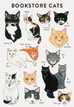 portada Bibliophile Flexi Journal: Bookstore Cats (in English)