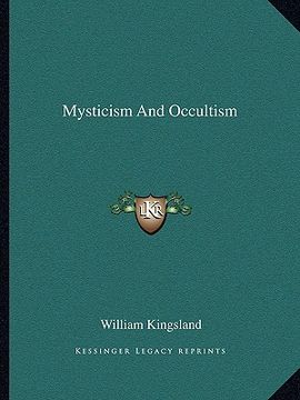 portada mysticism and occultism (en Inglés)