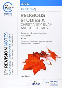 portada My Revision Notes: Aqa Gcse (9-1) Religious Studies Specification a Christianity, Islam and the Religious, Philosophical and Ethical Themes (en Inglés)