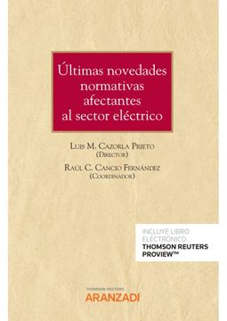 portada Últimas Novedades Normativas Afectantes al Sector Eléctrico (Monografía)