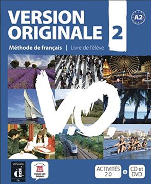 portada Version Originale a2 / Kursbuch mit Audio-Cd + dvd (en Francés)