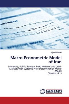 portada Macro Econometric Model of Iran