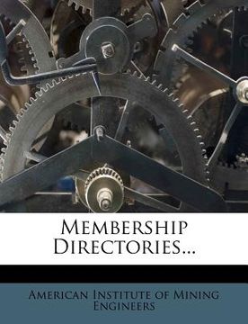portada membership directories... (en Inglés)