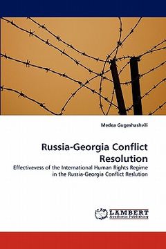portada russia-georgia conflict resolution (en Inglés)