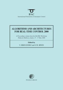 portada Algorithms and Architectures for Real-Time Control 2000 (en Inglés)