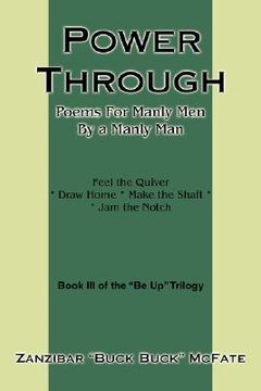 portada power through: poems for manly men by a manly man