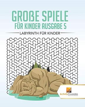 portada Große Spiele für Kinder Ausgabe 5: Labyrinth für Kinde (in German)