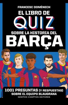 portada El libro de quiz sobre la historia del barça