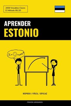 portada Aprender Estonio - Rápido / Fácil / Eficaz: 2000 Vocablos Claves